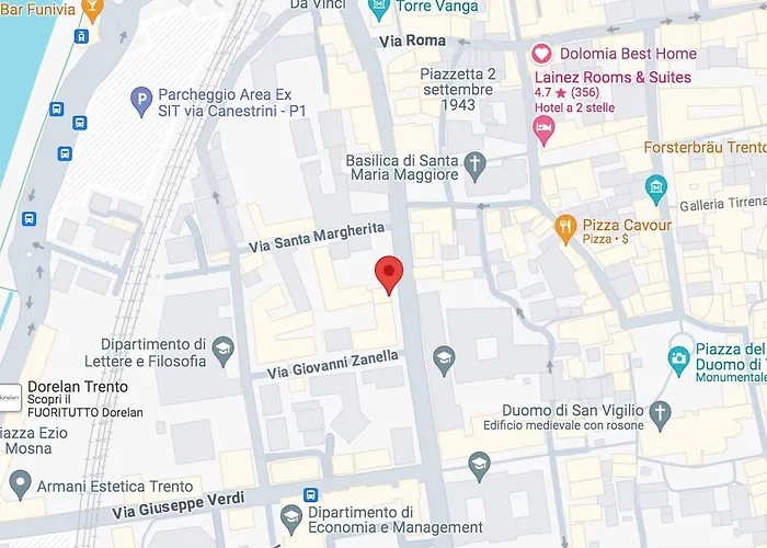 ベッド・アンド・ブレックファスト Casa Rosmini Rooms, Dolomia 2*